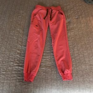 Figs Zamora jogger scrub pants size xxs pink
